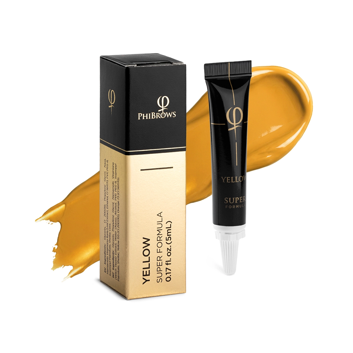 PhiBrows Yellow SUPER Pigment 5ml PhiBrows Yellow SUPER Pigment 5ml